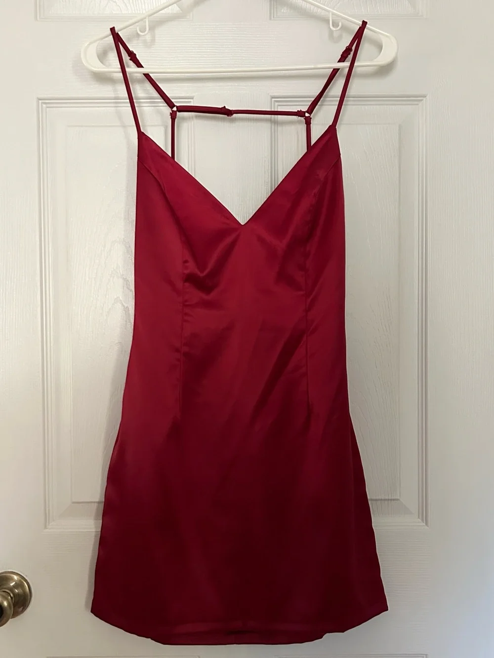 superdown | Dresses | Superdown Nicole Burgundy Satin Mini Dress Small |  Poshmark